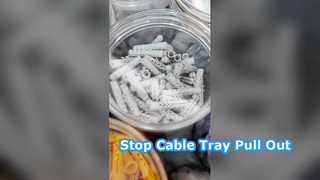Professional Cable Tray Winged Nylon Expansion Anchor